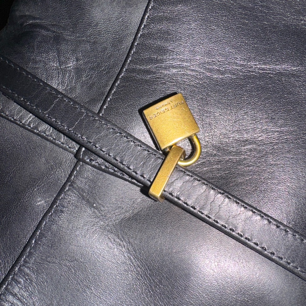 Kurt Geiger Black Brixton Lock boots 6.5 - Picture 8 of 8